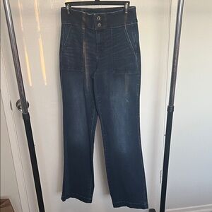 White House Black Market Dark Blue Trouser Jeans